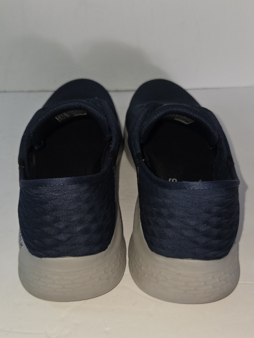 Skechers Navy and White GOwalk Slip-Ins Mens Shoes Size 10 - Picture 7 of 11